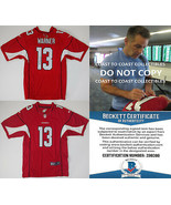 Kurt Warner autographed Arizona Cardinals football Jersey COA proof Beck... - $346.49
