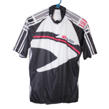 Sucoi Cycling Icon Jersey 7/8 Zip Up Short Sleeve White Black Unisex Size Large - £12.55 GBP