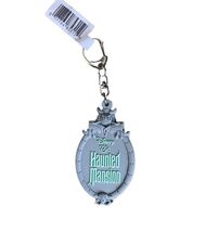 Disney Parks The Haunted Mansion Keychain Plaque Ride Sign Emblem - $12.00