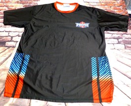 Locker Room Sports Apparel MAYFC XL Black Performance T-Shirt With Red &amp;... - $11.40
