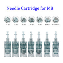 Dr pen M8 Cartries Bayonet Cartries 10Pcs Micro Needles 11Pin/16Pin36Pin/5D Nano - £85.27 GBP
