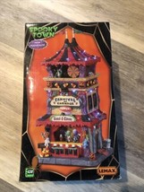 Lemax Spooky Town CARNIVAL OF CARNAGE TOWER Halloween Lighted Village NE... - £63.26 GBP