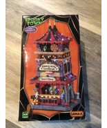 Lemax Spooky Town CARNIVAL OF CARNAGE TOWER Halloween Lighted Village NE... - £62.24 GBP