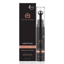 The Man Company Under Eye Cream Gel With Cooling Massage Roller For Dark... - £14.35 GBP