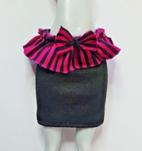 Monster High Sweet 1600 Draculaura Doll Outfit Replacement Black Mini Skirt - £8.91 GBP