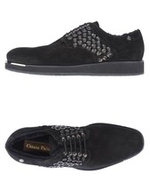 Cesare Paciotti Men&#39;s Shoes Black  Lace Suede Fur Boots Shoes Italy Size... - $354.38