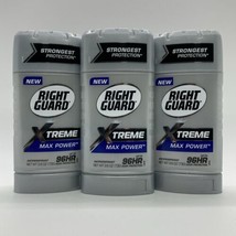 3 Pack - Right Guard Xtreme Max Power Antiperspirant Deodorant Solid Stick - $75.99