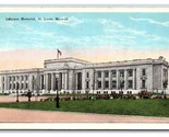 Jefferson Memorial St Louis Missouri UNP WB Postcard N19 - $1.93