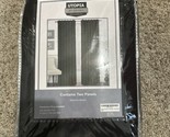 Utopia Bedding Black Blackout Curtains Grommet 2 Panels 52W x 84L Inches... - $23.36