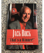 St. Louis Cardinals Legendary Announcer Jack Buck SIGNED “That’s A Winne... - $101.80 CAD