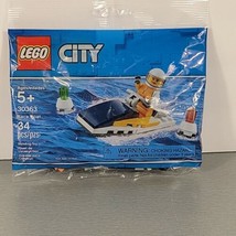 Lego City Race Boat 30363 New Sealed 34 pcs Building Block Toy - $6.48