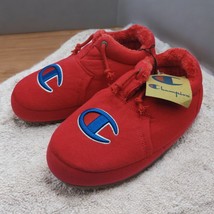 CHAMPION University Youth Men&#39;s Slippers Scarlet/ Gum Red Size US 7 NWT - $36.85