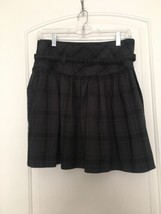 Twenty-One Women&#39;s Blue &amp; Green Plaid Mini Skirt Pleated Size 1 - £31.82 GBP