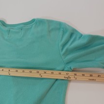 PJ Couture RN#67618 Round Neck Women's Green Sleepwear Shirt Long Sleeve Size M image 9