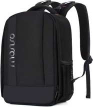 Black Mosiso Camera Backpack For Dslr/Slr/Mirrorless Photography With, Etc. - £42.20 GBP