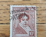 Argentina Stamp Bernardino Rivadavia 10c Used - $1.89