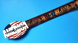AMERICA-USA &lt;&gt; Genuine Leather Cowhide Belt &amp; AMERICA Epoxy Buckle - $38.56