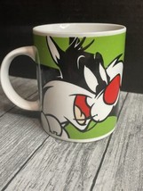 Vintage Sylvester &amp; Tweety Bird 2002 Looney Tunes Coffee Mug/Cup - £9.46 GBP