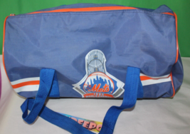 New York Mets RC Cola Royal Crown Sports Baseball Duffel Bag 1986 World Champs - £19.41 GBP