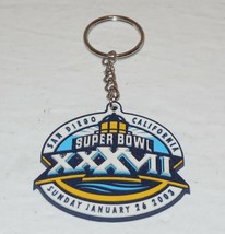 Super Bowl 37 XXXVII Key Chain San Diego California 2003  - £7.67 GBP