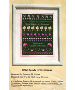 The Creative Circle Seeds of Kindness Grow a Garden of Friends Embroider... - $19.46 CAD