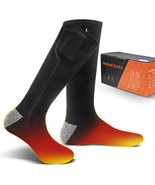 Rechargeable Battery Heated Socks , Washable Electric Thermal Sock (Size:M) - £38.09 GBP