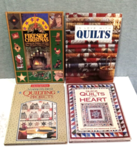 Quilting Books Lot of 4 Americas Best Quilting Projects Love Heart Quilts - £8.24 GBP