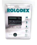 Rolodex RNA-2 Name Card Electronic Address Book Holds 50 Names And Numbe... - £6.99 GBP