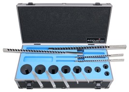 Accusize Industrial Tools - No.10 Hss Keyway Broach Set, 18 Pcs With, 0010 - $253.99