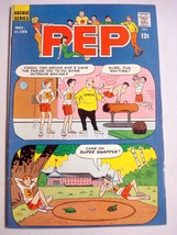 Pep Comics #199 1966 VG+ Boys in Gym Class Cover, Two Pin-Ups - £10.18 GBP