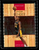 Vintage 1998-99 Upper Deck Hardcourt Basketball Card #64 Jonathan Bender Pacers - £3.76 GBP