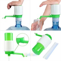 Hand Pump For 5-6 Gallon Water Bottle Jug Manual Drinking Tap Spigot Hom... - £15.62 GBP