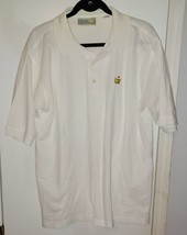 Men&#39;s Masters Augusta Golf 100% Cotton Short Sleeve Polo Shirt Size Large - £13.54 GBP