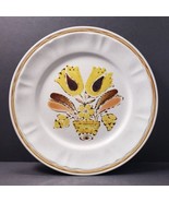 Americana Hearthside Bountiful Handpainted 10.5&quot; Stoneware Dinner Plate ... - £23.94 GBP