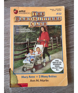 The Babysitters Club #52 Mary Ann + 2 Many Babies Ann M Martin Vintage 1992 - $18.30