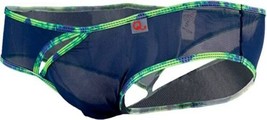 PetitQ Men&#39;s Sexy Bikini Rift Splash, Blue, XL - £20.07 GBP