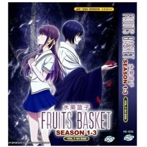 DVD Anime Fruits Basket Season 1-3 Vol.1-64 End English Dubbed - £23.52 GBP