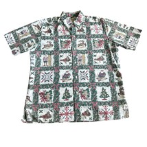 VTG Reyn Spooner Men’s Mele Kalikimaka 2000 Christmas Hawaiian Shirt Sz ... - $49.45