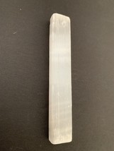 Small White Crystal Selenite Stick Wand Natural Metaphysical Healing Energy - £8.54 GBP