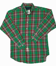 NEW Vintage Polo Ralph Lauren Shirt!  Red or Green Plaid  Blake Style Ve... - $44.99