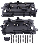 Fits Nissan 13264-JAl0A Altima Pathfinder Black Engine Valve Cover Pair ... - €42,08 EUR