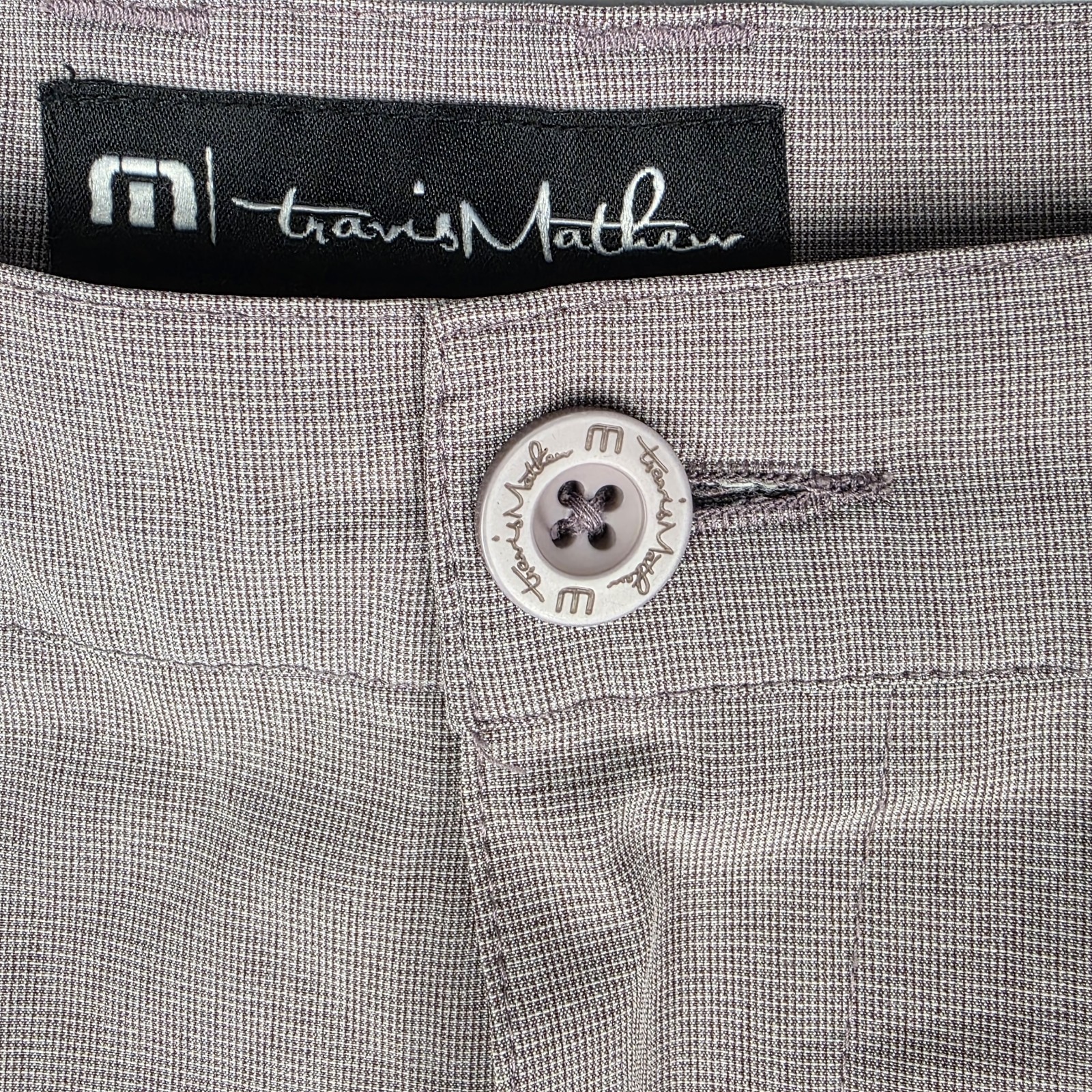 Travis Mathew Golf Shorts Size 34 Red Waist  Lifestyle Performance Beck Casual Item image 4
