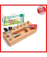 Portable Montessori Activity Board: Fine Motor Skills Toy for Toddlers 1-3 - $605.55 MXN