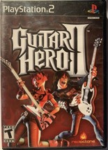 Guitar Hero II 2 (Sony PlayStation 2) PS2 Game CIB Professionally Restored - £7.79 GBP
