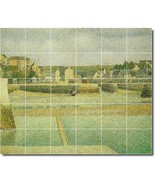 Georges Seurat Waterfront Painting Ceramic Tile Mural BTZ08314 - £234.94 GBP+