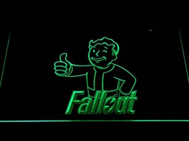 Fallout Vault Boy LED Neon Sign Home Decor Crafts - £20.32 GBP+