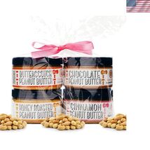 Sweet Sampler Peanut Butter Gift Pack - Honey Roasted, Butterscotch, Cin... - $48.05