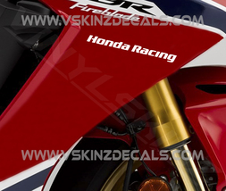 Honda Racing Logo Fairing Decals Stickers Premium Quality 5 Colors Fireb... - $12.00