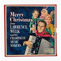 Merry Christmas Record Lawrence Welk Champagne Music Makers Readers Digest  - £27.18 GBP