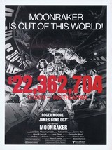 James Bond Moonraker 1979 ORIGINAL Vintage 9x12 Industry Ad Roger Moore - £39.51 GBP